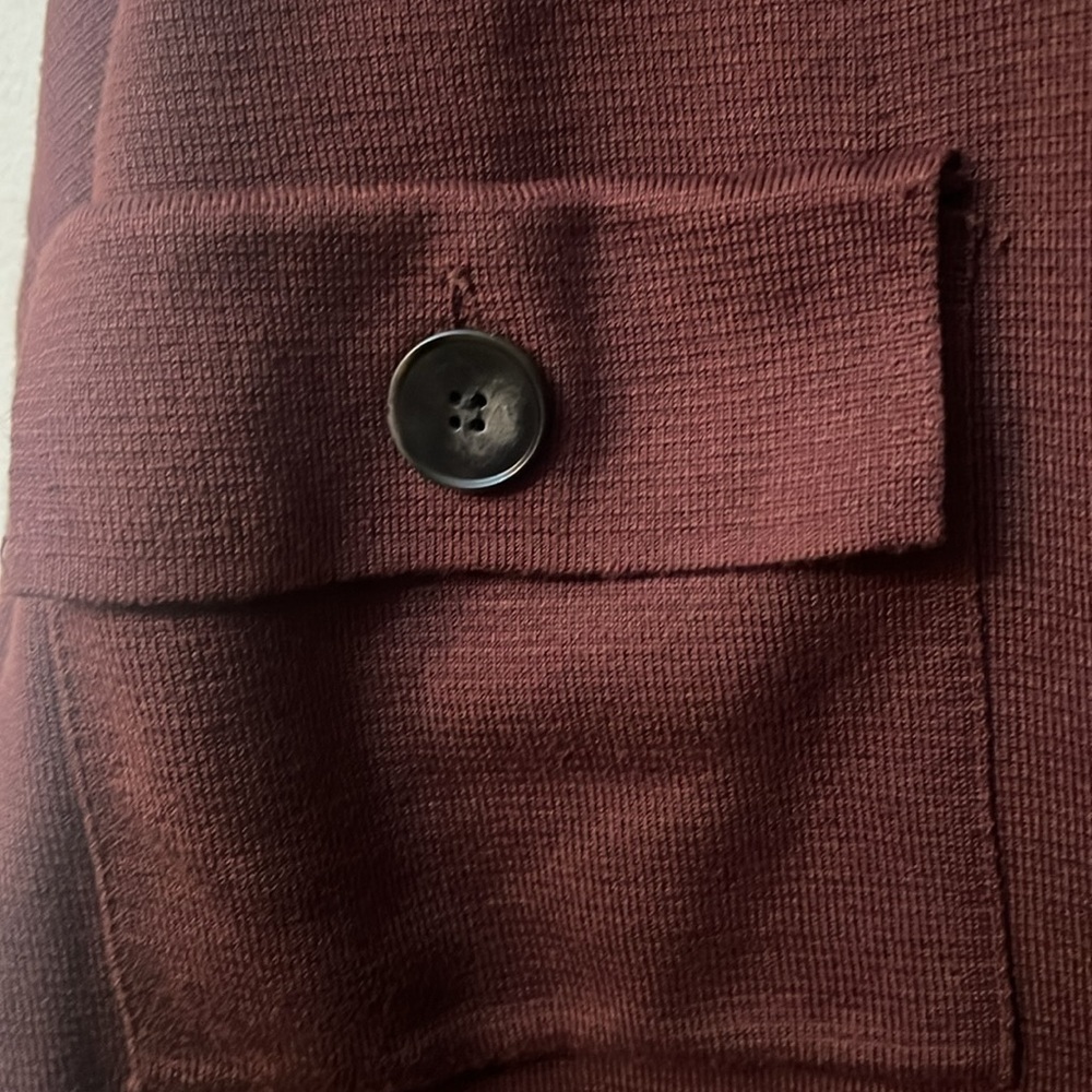 Zara knit brown coat oversized no belt included size S - Picture 10 of 12